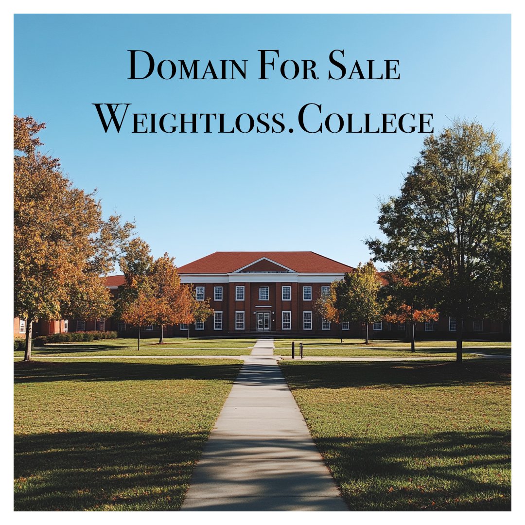 Top Class Domain now on Sale: Weightloss.college